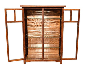 20th C Antique Arts & Crafts / Mission Oak Bookcase / China Cabinet