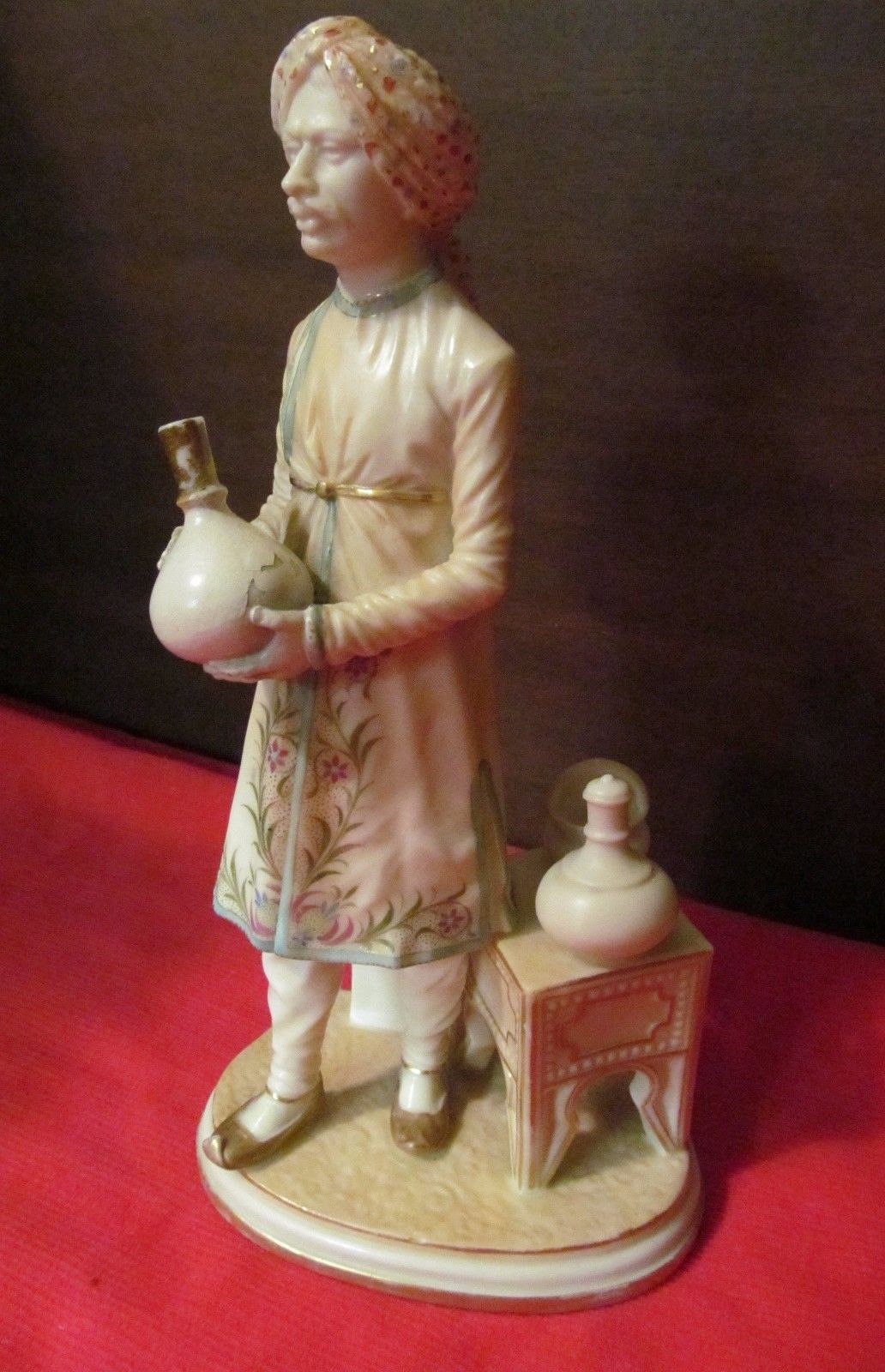 ROYAL WORCESTER ORIENTALIST FIGURINE "THE CAIRO WATER CARRIER" BY JAMES HADLEY