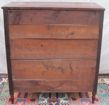 Load image into Gallery viewer, EARLY 19TH CT NYC SHERATON MAHOGANY GENTLEMAN&#39;S TALL CHEST W/ LION HEAD PULLS