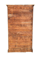 Load image into Gallery viewer, 19TH C ANTIQUE INDUSTRIAL VICTORIAN OAK TYPE MAKERS / VERTICAL MAP FILE CABINET