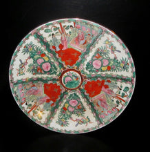 Load image into Gallery viewer, ANTIQUE CHINESE ROSE MEDALLION CHARGER 16 1/2&quot; SIGNED