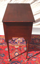 Load image into Gallery viewer, HIGHLY FIGURED CHERRY QUEEN ANNE SERVING TABLE -PEG JOINED &amp; TOP QUALITY ITEM!