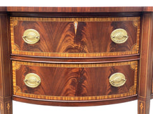 Load image into Gallery viewer, 20TH C  FEDERAL ANTIQUE STYLE MAHOGANY SIDEBOARD / SERVER BY COUNCILL CRAFTSMEN