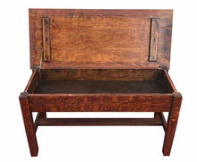 Load image into Gallery viewer, ANTIQUE MISSION OAK COFFEE TABLE IN HEAVY FLAKE SOLID TIGER OAK