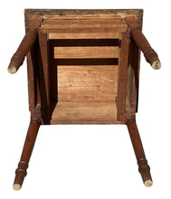 Load image into Gallery viewer, 18th C Antique Federal Period Vermont Painted Work Table / Nightstand