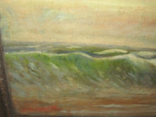 Load image into Gallery viewer, IMPRESSIONIST OIL ON CANVAS COASTAL PAINTING BY S.A. GREENE PHILADELPHIA, P.A.