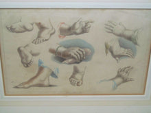Load image into Gallery viewer, 19TH CENTURY ARTIST&#39;S STUDY COLORED LITHOGRAPH