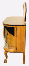 Load image into Gallery viewer, 19TH C ANTIQUE VICTORIAN TIGER OAK LARKIN SERVER / SIDEBOARD ~ CLEAN
