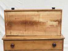 Load image into Gallery viewer, 19TH C ANTIQUE COUNTRY PRIMITIVE PINE HEPPLEWHITE DRESSER / CHEST