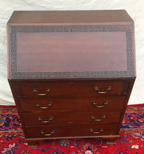 Load image into Gallery viewer, ANTIQUE CHINESE CHIPPENDALE STYLED MAHOGANY DESK IN DESIRABLE SIZE