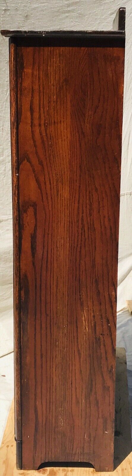 19TH C ANTIQUE LARKIN DOUBLE DOOR ARTS & CRAFTS / MISSION OAK BOOKCASE