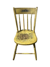 Load image into Gallery viewer, Pair of Antique Windsor Thumbback Birdcage Side Chairs in Original Paint Surface