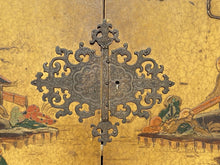 Load image into Gallery viewer, 20th C Antique Chinoiserie Carved Liquor Cabinet / Cupboard