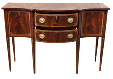 Load image into Gallery viewer, 20TH C  FEDERAL ANTIQUE STYLE MAHOGANY SIDEBOARD / SERVER BY COUNCILL CRAFTSMEN