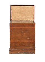 Load image into Gallery viewer, 19th C Antique Country Primitive Pine Grain Bin / Lift Top Chest
