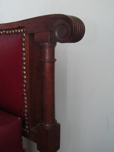 ULTRA RARE GEORGE III MAHOGANY MECHANICAL MEDICAL EXAMINATION CHAIR