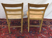 Load image into Gallery viewer, SET OF SIX ANTIQUE SHERATON FANCY CHAIRS IN OLD MUSTARD PAINT