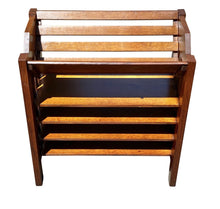 Load image into Gallery viewer, 20th C Antique Arts &amp; Crafts / Mission Tiger Oak Bookcase