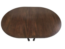 Load image into Gallery viewer, 20TH C HENKEL HARRIS DOUBLE PEDESTAL MAHOGANY DINING TABLE ~~ EXPANDS TO 9+ FEET