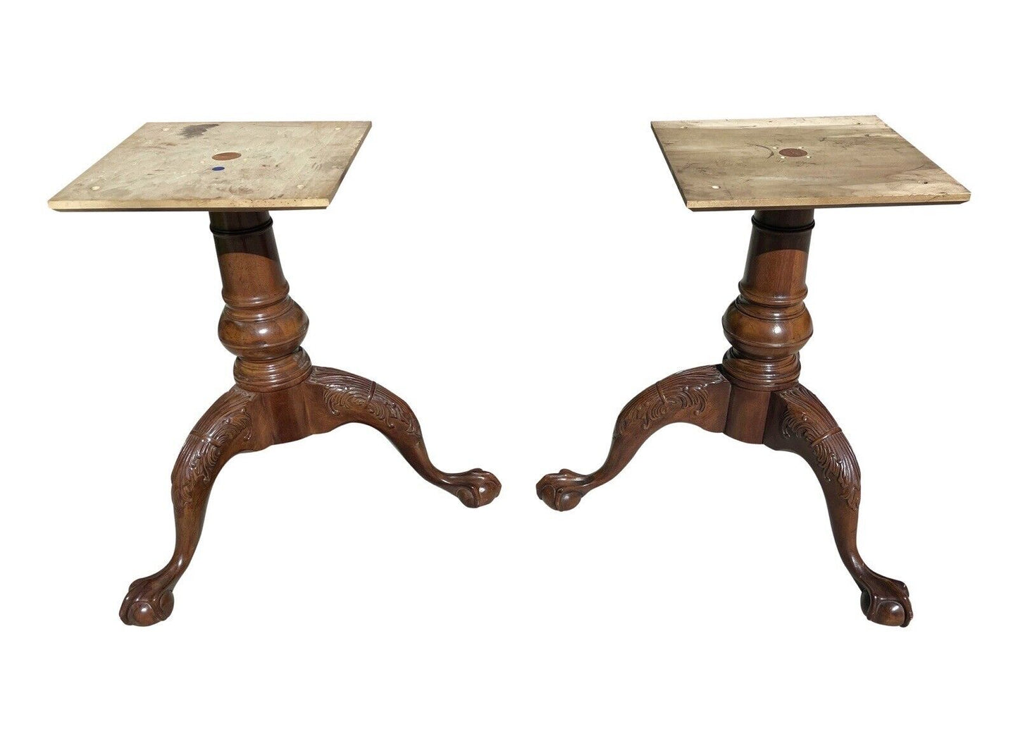 Chippendale Style Mahogany Ball & Claw Carved Dining Table by Henredon - 10 Feet