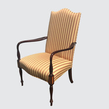 Load image into Gallery viewer, PAIR OF FINE QUALITY OLD HICKORY SHERATON STYLED LOLLING CHAIRS-GREAT CONDITION