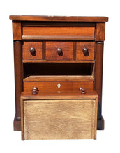 Load image into Gallery viewer, 20th C Federal Antique Style Mahogany Jewelry Chest / Dresser Box
