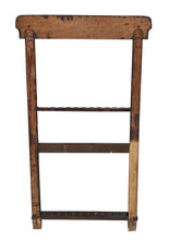 Load image into Gallery viewer, Antique Arts &amp; Crafts Mahogany Brunswick Balke Collender Billiard&#39;s Rack