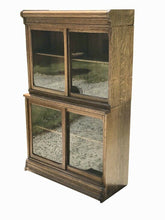 Load image into Gallery viewer, 20TH C ARTS &amp; CRAFTS / MISSION OAK DANNER STACKING OAK BARRISTER BOOKCASE