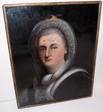 Load image into Gallery viewer, WILLIAM MATHEW PRIOR MARTHA WASHINGTON ON REVERSE GLASS PAINTING