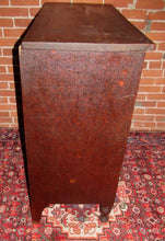 Load image into Gallery viewer, GRAIN PAINTED EARLY 19TH CENTURY PINE CHEST ON NICELY TURNED LEGS