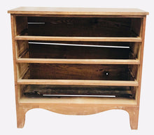 Load image into Gallery viewer, 19TH C ANTIQUE COUNTRY PRIMITIVE PINE HEPPLEWHITE DRESSER / CHEST