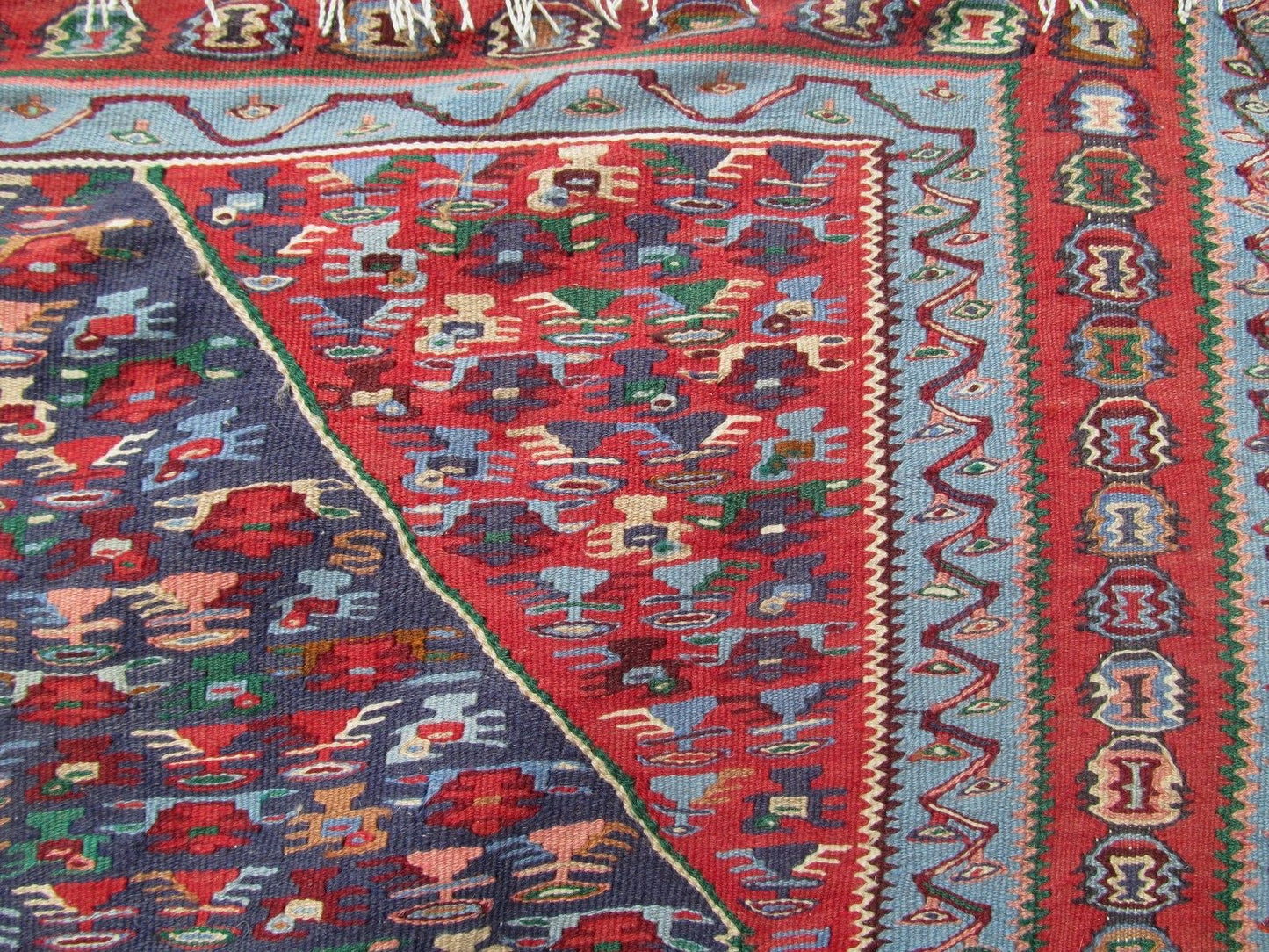 FINE ROOM SIZED EAST ANATOLIAN KILIM ESTATE CARPET-EXCEPTIONAL PIECE-ULTRA CLEAN