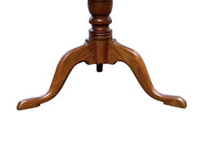 Queen Anne Style Southern Walnut Wine Table With Snake Legs - Rare Size and Form