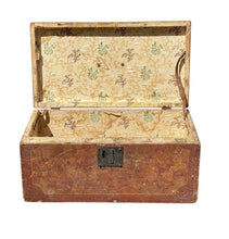 Load image into Gallery viewer, Antique Painted Document Box - Faux Tortoise Shell Decoration