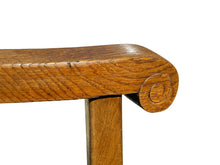 Load image into Gallery viewer, 19TH C ANTIQUE VICTORIAN TIGER OAK LEATHER SEAT SWIVEL OFFICE DESK CHAIR