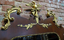 Load image into Gallery viewer, CHIPPENDALE STYLED LARGE CONSTITUTIONAL MIRROR WITH GOLD GILT HO HO PHOENIX BIRD
