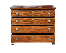 Load image into Gallery viewer, Early 19th Century Antique Federal Period Mahogany Chest of Drawers / Dresser