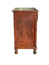 Load image into Gallery viewer, Antique Federal Bird&#39;s Eye Maple Chest of Drawers / Dresser on Cannonball Feet