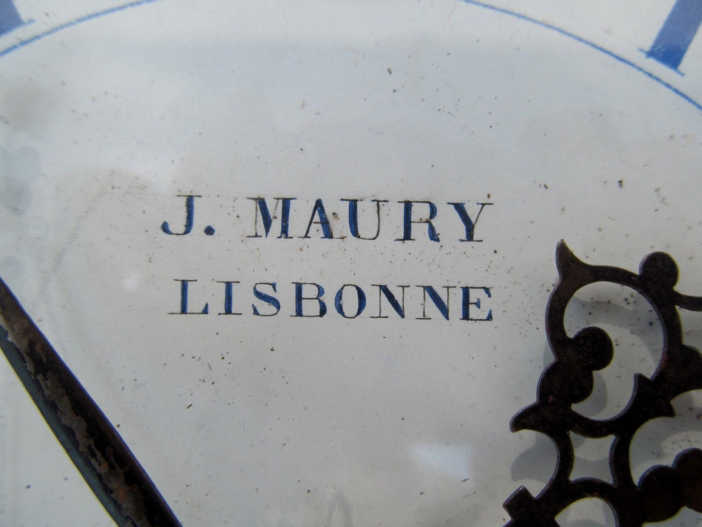 FABULOUS 19TH CT FRENCH BREVETE SCHOOL HOUSE REGULATOR BY J. MAURY LISBONNE-LOOK