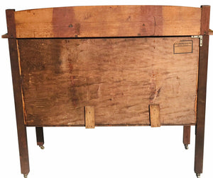 20TH C ANTIQUE ARTS & CRAFTS / MISSION OAK DIMINUTIVE SIDEBOARD / SERVER