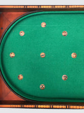 Load image into Gallery viewer, EXCEPTIONAL 19TH C MAHOGANY BAGATELLE PARLOR TABLE GAME ON FITTED FRAME