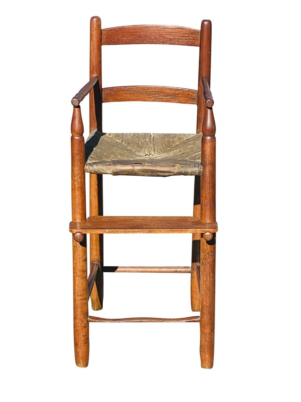 IMPORTANT 19TH CENTURY SODUS BAY NEW YORK ANTIQUE SHAKER YOUTH CHAIR