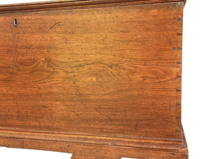 Antique Queen Anne Walnut Southern Blanket Box Circa 1780 - North Carolina