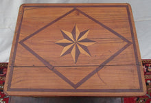 Load image into Gallery viewer, LARGE 19TH CENTURY FINELY INLAID SAILORS BOX WITH MARINERS STAR