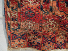 Load image into Gallery viewer, EXCELLENT ANTIQUE TEKKE BOHKARA ESTATE CARPET WITH SOFT MUTED COLORWAY