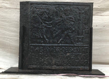 Load image into Gallery viewer, EXCEPTIONALLY IMPORTANT 18TH CENTURY FIREBACK CIRCA 1749 PENNSYLVANIA-RARE!