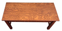 Load image into Gallery viewer, ANTIQUE MISSION OAK COFFEE TABLE IN HEAVY FLAKE SOLID TIGER OAK