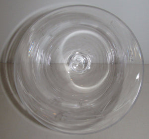 ENGRAVED 10" GLASS CLOCK DOME WITH TOP HANDLE