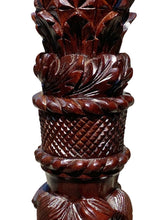 Load image into Gallery viewer, Federal Mahogany Full Size Pineapple &amp; Acanthus Leaf Carved Four Poster Bed