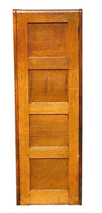 20TH C ANTIQUE LIBRARY BUREAU MAKERS ARTS & CRAFTS 4 DRAWER OAK FILE CABINET